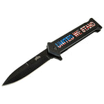 MASTER USA SPRING ASSISTED KNIFE - MU-A121F UNITED WE STAND