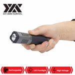 DZS Lightning Rod Rechargeable Stun Gun Tactical Flashlight 10 Million Volt