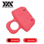 DZS Pink Ring Self Defense Knuckle Mini Stun Gun Rechargeable