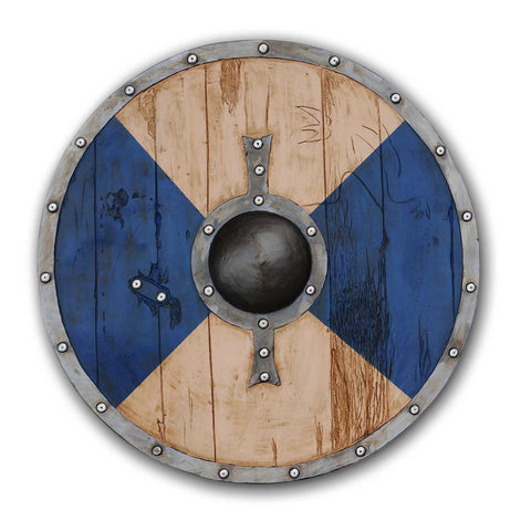 24" Full Size Viking Age Medieval Round Shield