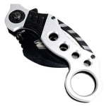 MACK 7" Karambit Style Spring Assisted Folding Knife 3CR13 Stainless Steel MS1