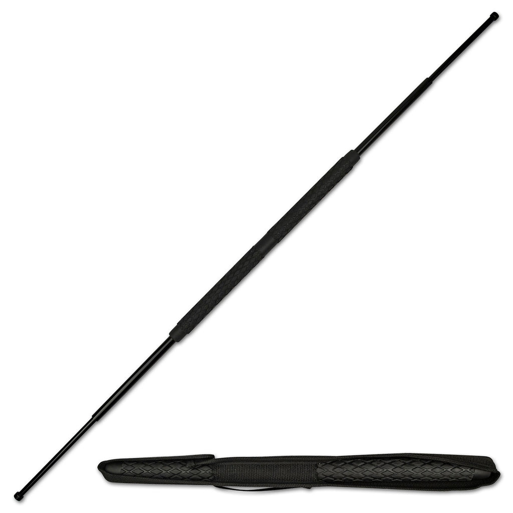 51" Tactical Self Defense Retractable Double Sided Baton Collapsible B