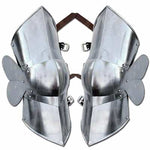 Authentic Battle Ready Greaves Leg Armor Adult Size 16 Guage