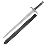 King Arthur Excalibur Sword Inscribed Full Tang Steel Sword With Sheath