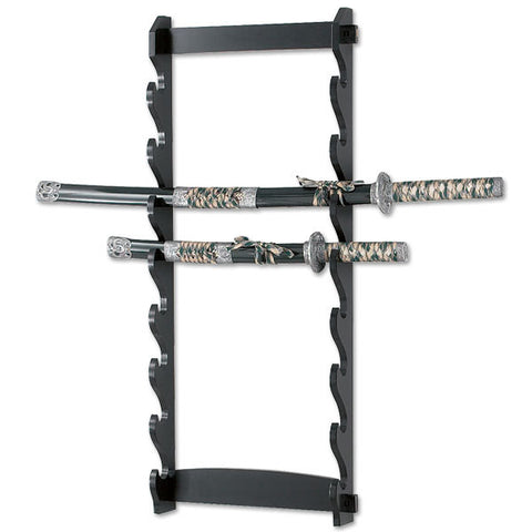 8 Tier Sword Wall Display Stand Rack only
