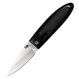 Defender-Xtreme 7" Black Handle Spring Assisted Folding Knife With Belt Clip