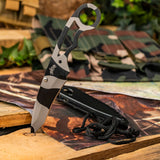 NECK KNIFE 6.75" OVERALL New Urban Camo FIXED BLADE