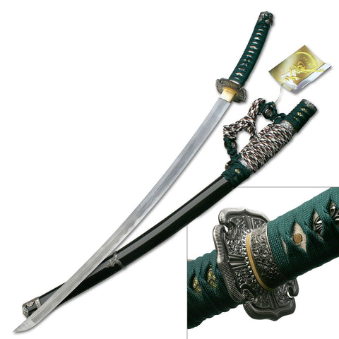 Ten Ryu - Hand Forged Samurai Sword - TR-014BK