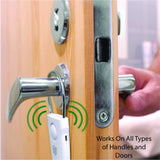 DOOR HANDLE ALARM SECURITY SYSTEM