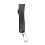 Defender 8" KeyChain Knife Stainless Steel Black Handle KeyChain Lock