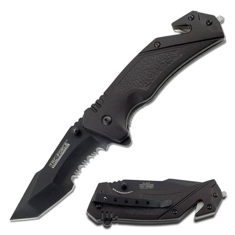 Tac-Force - Spring Assisted Knife - TF-810T BLACK EDC FOLDING