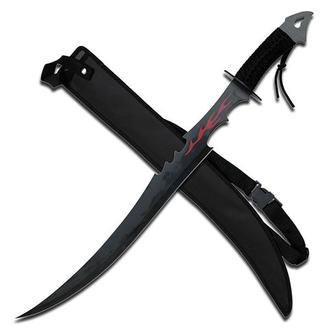 BladesUSA - Fantasy Short Sword - HK-1482DX NINJA BLACK