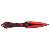 Perfect Point - Throwing Knives - Set of 3 - PP-134-3 Red Flames