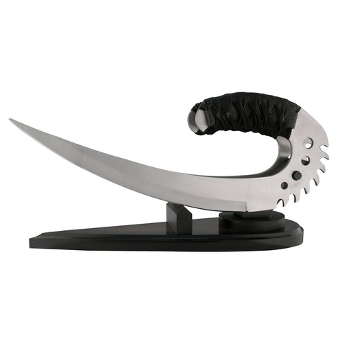 BladesUSA - Fantasy Short Sword with Magnetic Wood Display Stand - MC-2069S