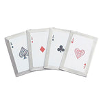 Throwing Cards (Aces) - Set of 4