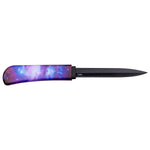 BladesUSA Comb Knife - PK-107G Cosmic Stars Universe Self Defense