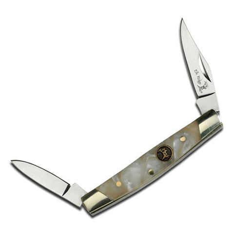 Elk Ridge - Folding Knife - Gentleman's Knife - Trapper - ER-211WP WHITE PEARL