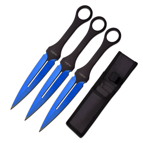 Perfect Point - Throwing Knives - Set of 3 - PP-105BL-7-3