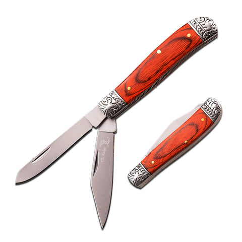 Elk Ridge - Folding Knife - Gentleman's Knife - Trapper - ER-220DB