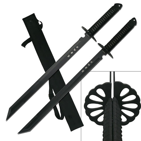 BladesUSA - Twin Ninja Swords - Set of 2 - HK-6183