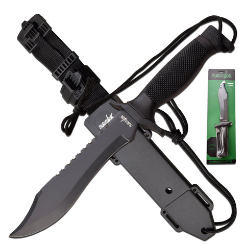 Survivor - MAMMOTH METAL - Fixed Blade Knife - SV-FIX016CS