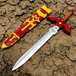 Defender 11.5" Fantasy Stainless Steel Red Dagger