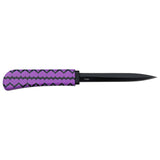 BladesUSA Comb Knife - PK-107BSK Purple Hearts Self Defense