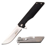 MTech USA - G10 Folding Knife - DONT TREAD ON ME- MANUAL BALL BEARING EDC POCKET